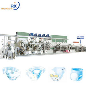 Disposable Children Diaper Making Machine Manufacturer for Making Baby Diapers