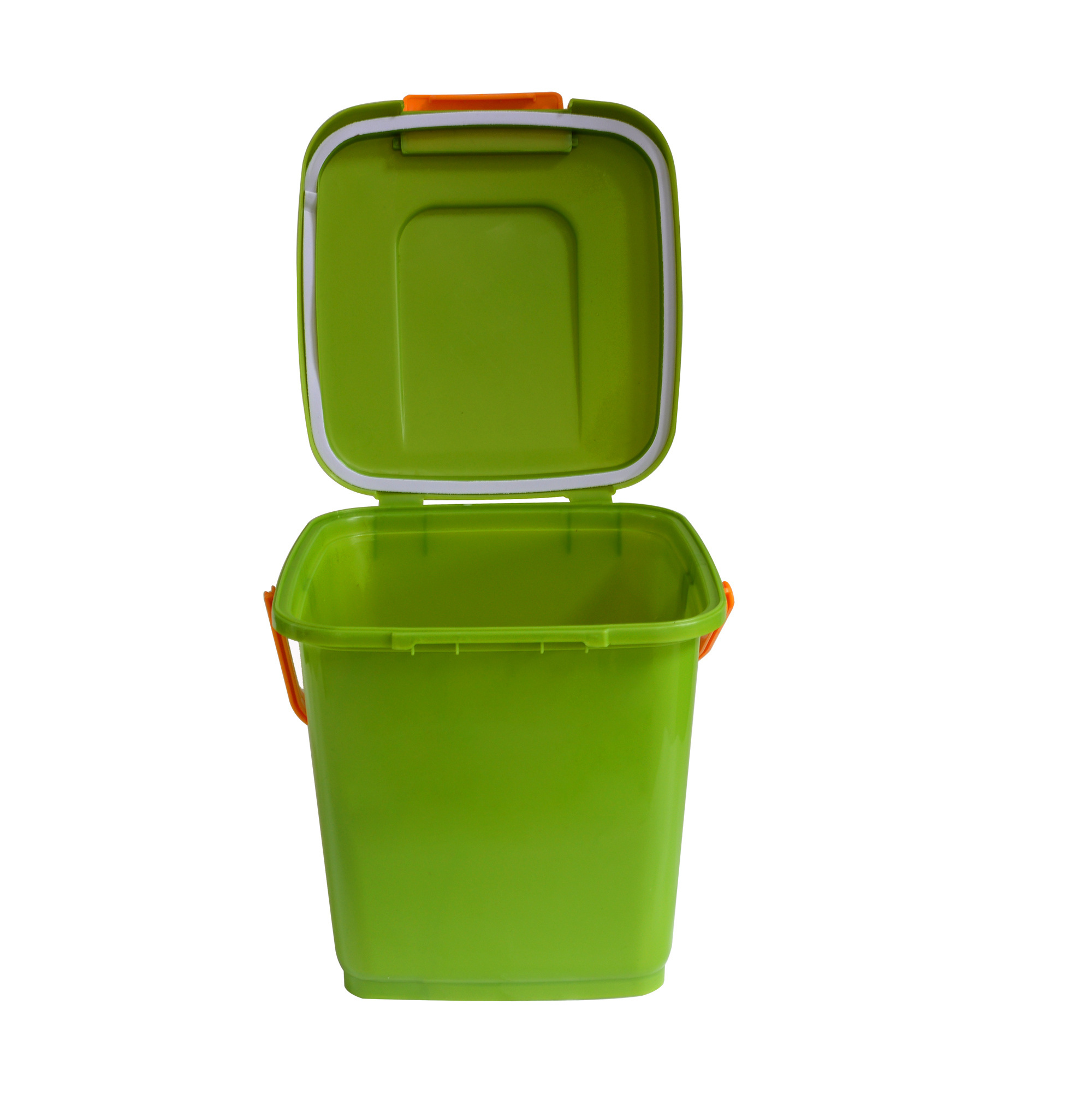 Trim bin 10L gift household desk kitchen small little plastic waste bin with lid locked