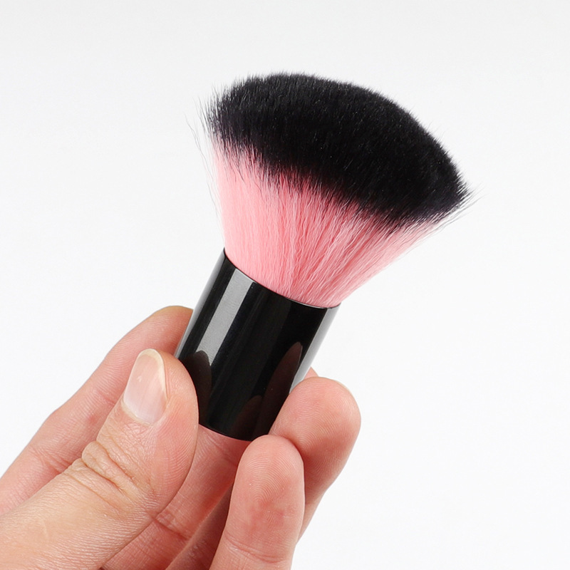 2023 New Loose Powder Brush Hair Fluffy Retractable Refillable Dispensing Makeup Cosmetic Loose Powder Brush Container