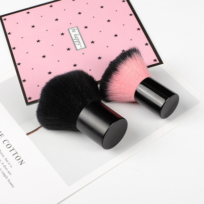 2023 New Loose Powder Brush Hair Fluffy Retractable Refillable Dispensing Makeup Cosmetic Loose Powder Brush Container