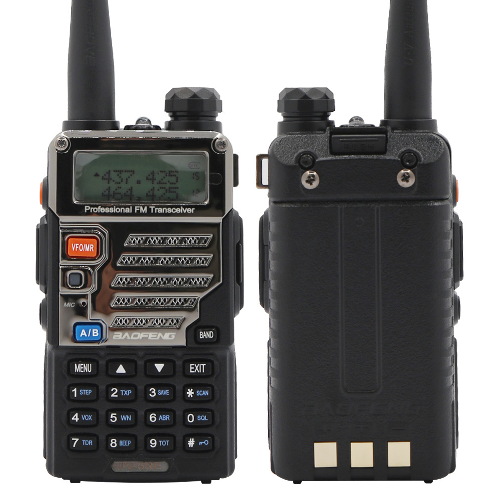 BaoFeng UV-5R Walkie Talkie 5W/1W 136-174 MHz&400-520 MHz Handy Talkie dual band woki toki