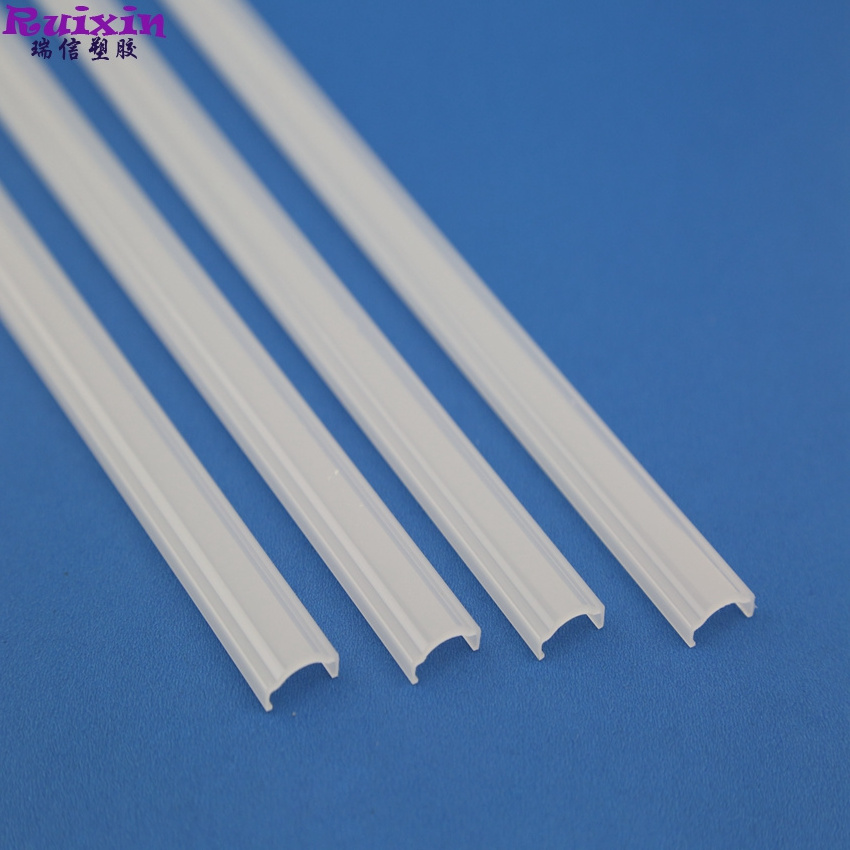 half-round shape plastic PC cover for LED lighting