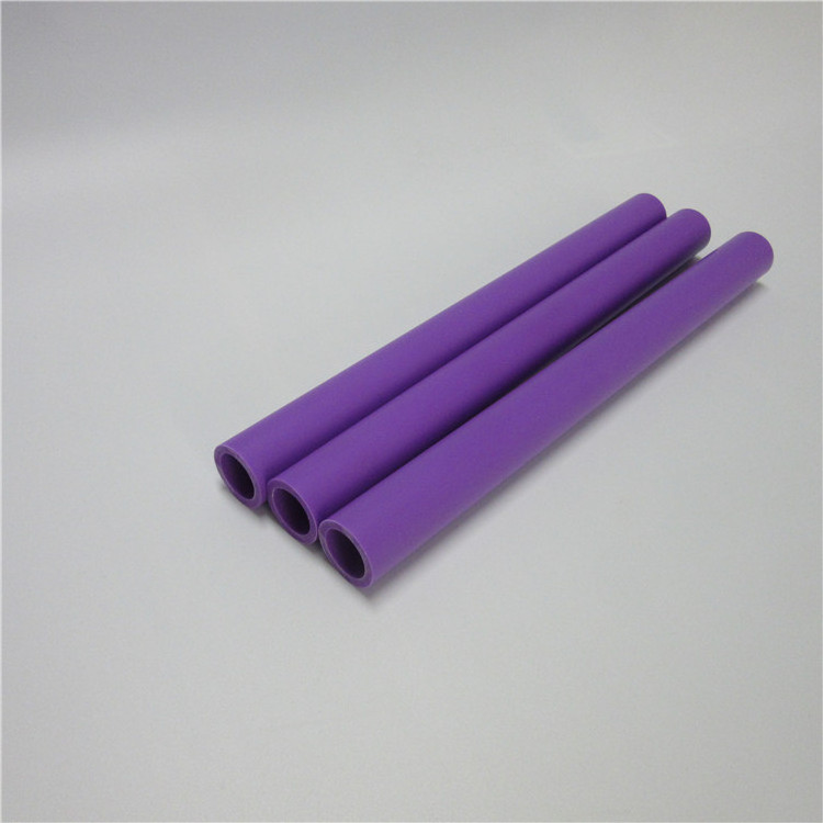 Modena PVC tubing Poly Vinyl  purple plastic tube  custom hard round shape tube