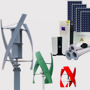 1KW 2KW 3KW 5KW Home VAWT Vertical Axis Wind Turbine Generators With CE RoHS