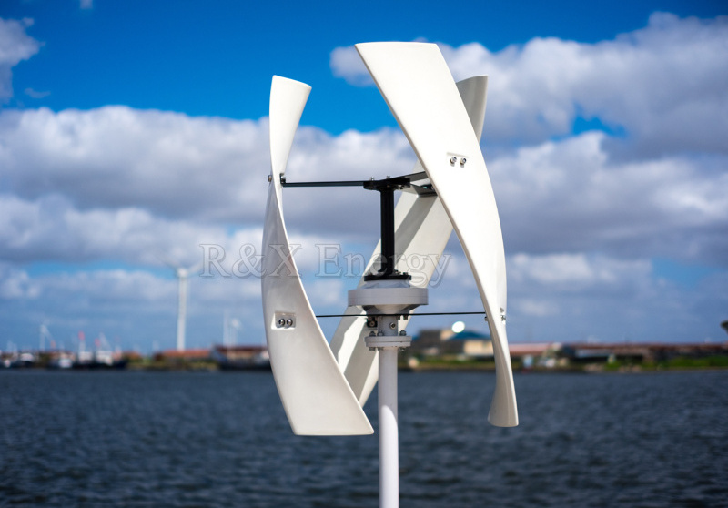 1KW 2KW 3KW 5KW Home VAWT Vertical Axis Wind Turbine Generators With CE RoHS