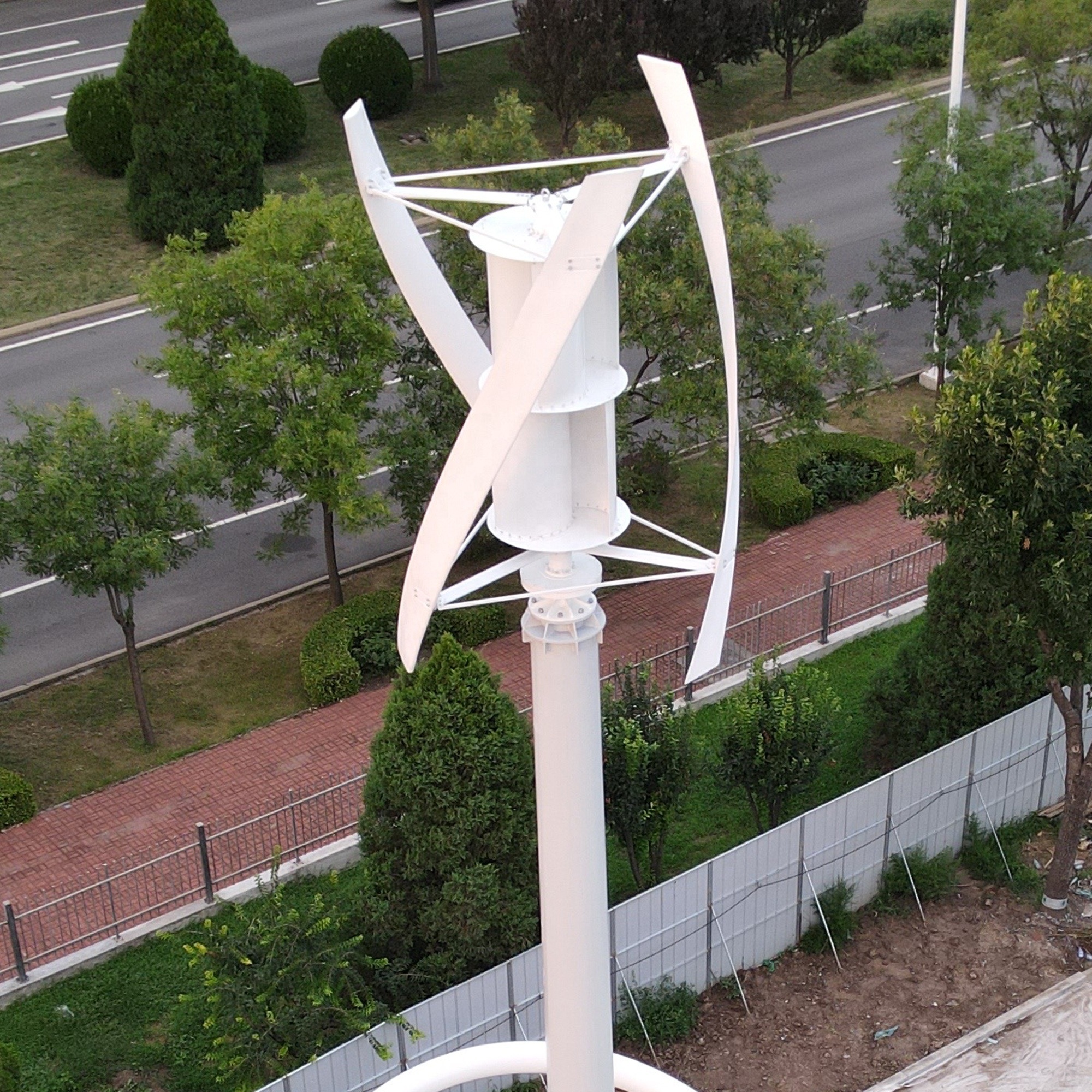 5KW 15KW 20KW Vertical Axial Wind Turbine With On Grid Inverter 220V 380V Wind Turbine Generator