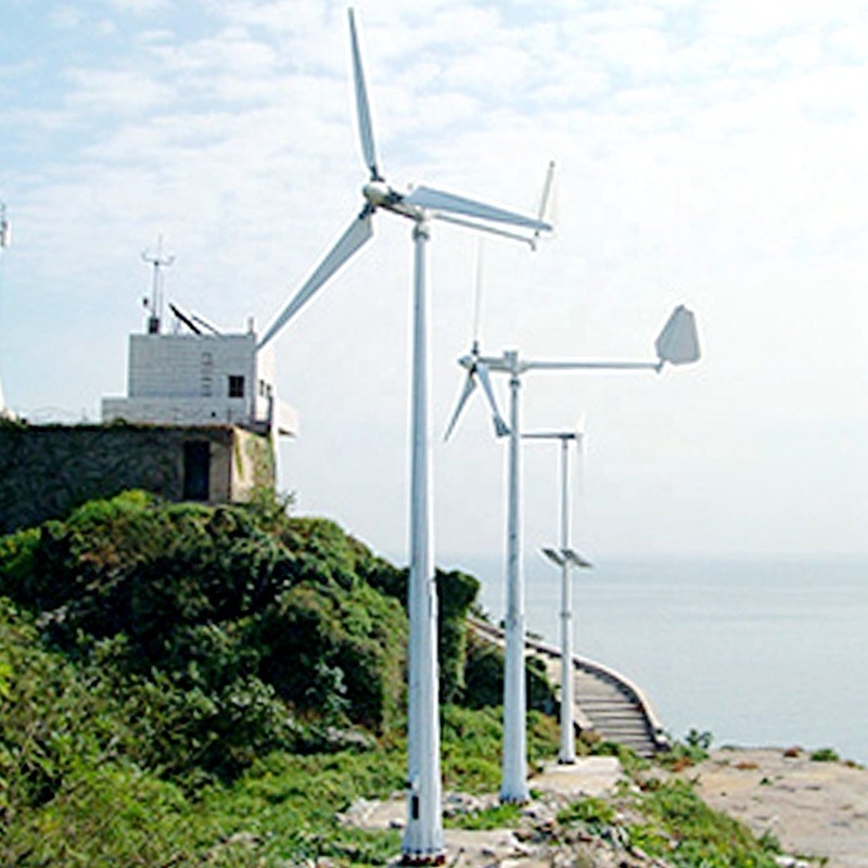 R&X CE China Cheap Home 5000 watt 5kw hawt Axial Wind Turbine