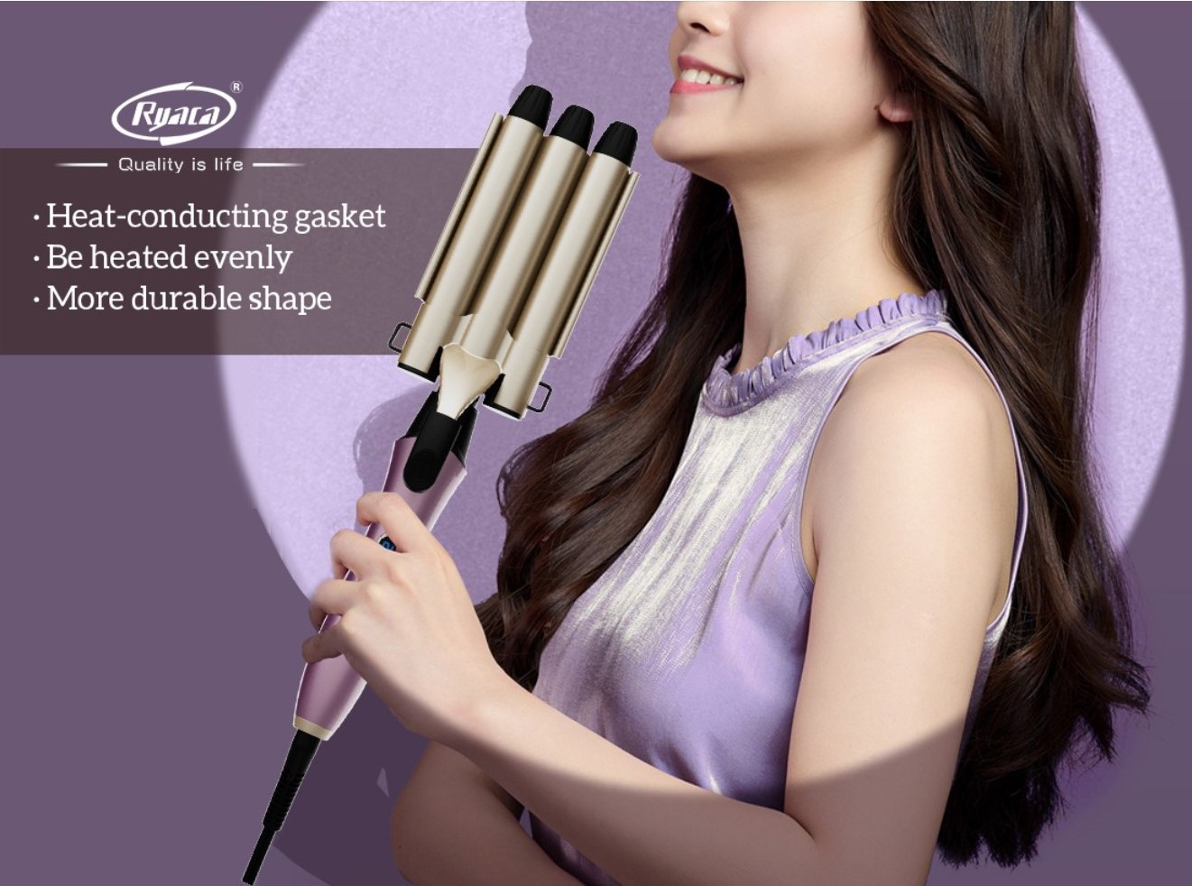 Custom Multi-Styler Led Display European Hair Styling Tools 5 In 1 Marcel Curling Iron Sets