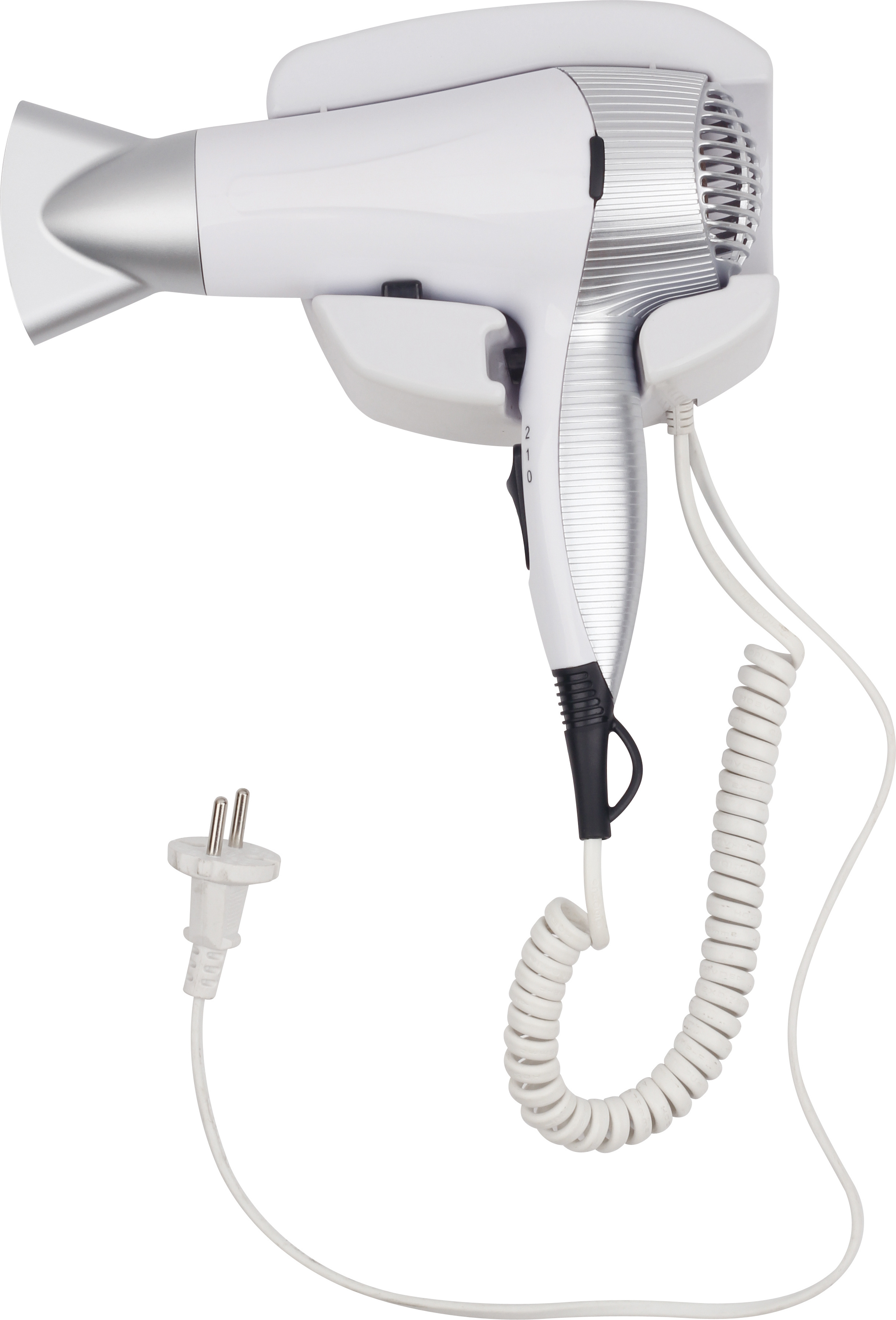 Wall hanging Top quality professional 2000W hotel using hair dryer holder wall mount