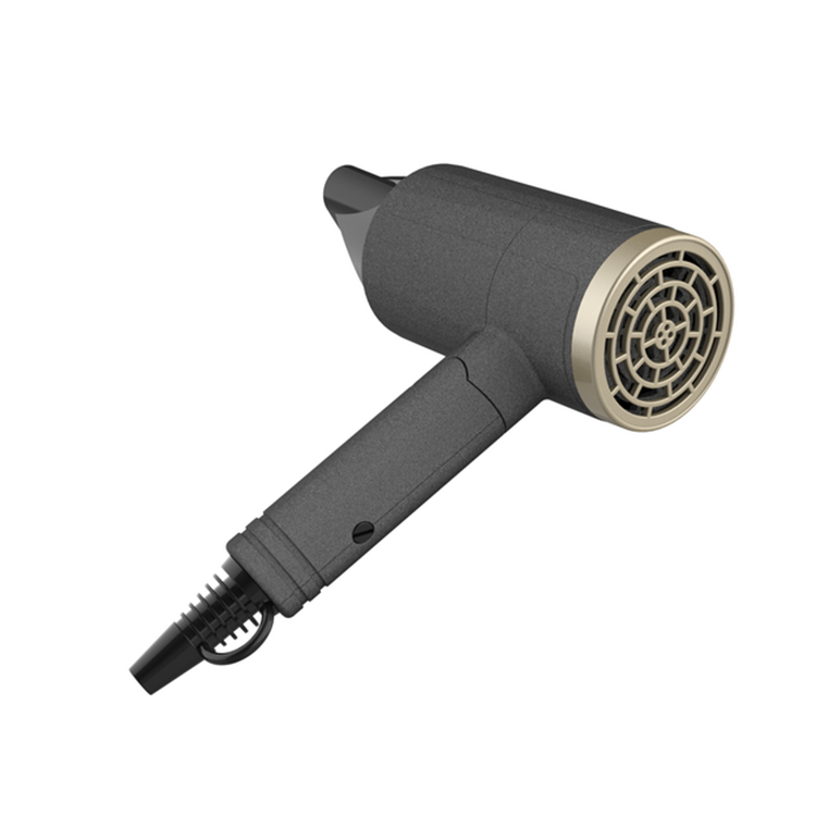 Professional Foldable Plastic Material Travel Small Hair Dryer With Hanging Loop Removable Filter