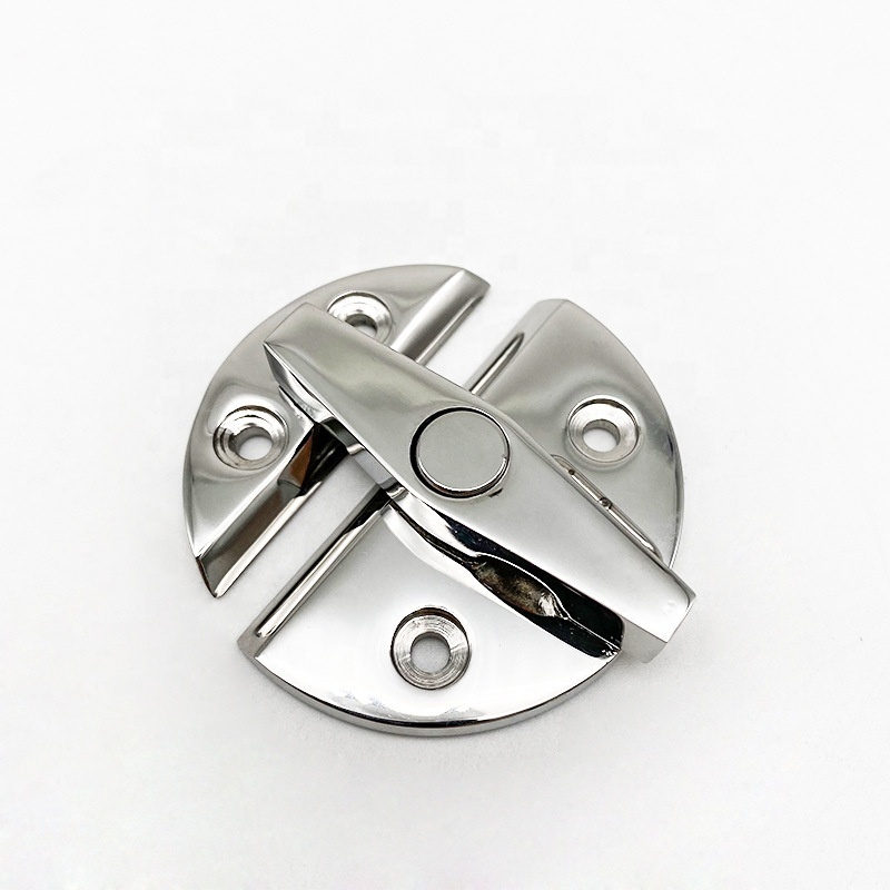 Marine Boat Door Catch Latch 316 Stainless Steel Door Latch Round 55mm Twist Lock Suit for Boat and Many External Cabinet Applic