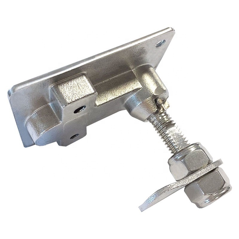 304 Stainless steel floor locks Square lock 