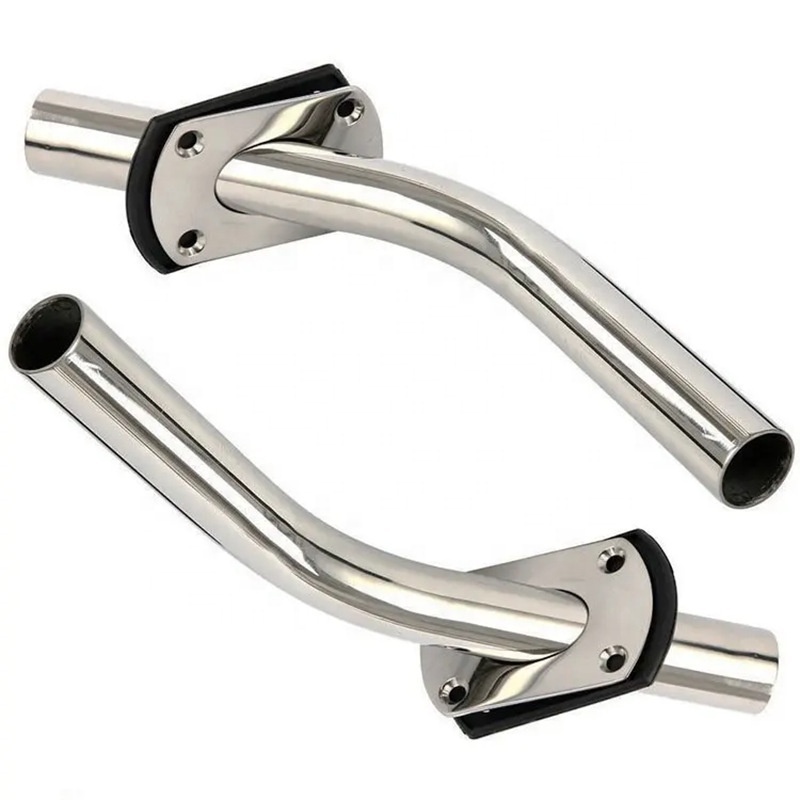 Marine Stainless Steel Boat Outrigger Pole Rod Holder Flush Mount Marine Hardware Boat Yacht Accessories