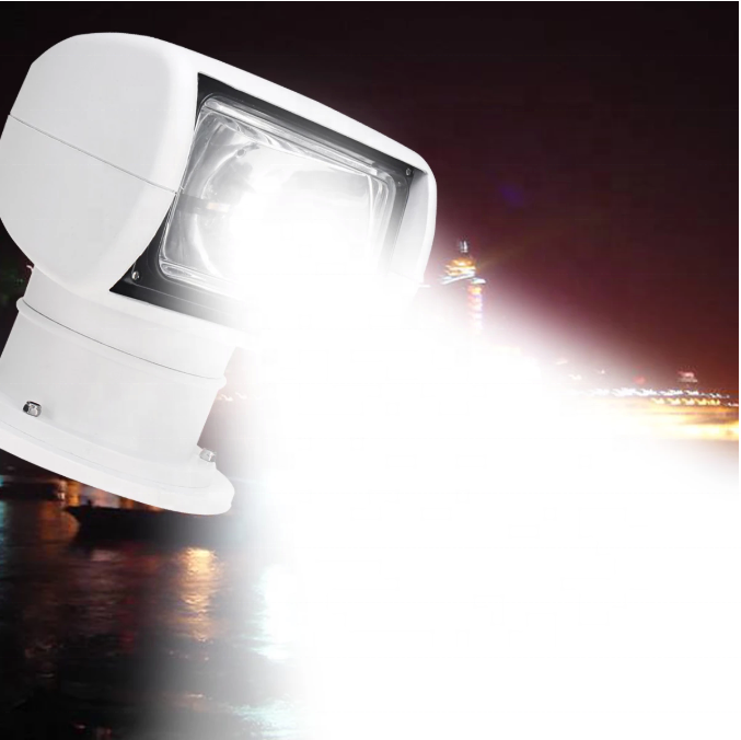 360 Degree Remote Control Search Marine Searchlight 100W Spot Headlight Searching Light For Yacht TRUCK Fishing Boats