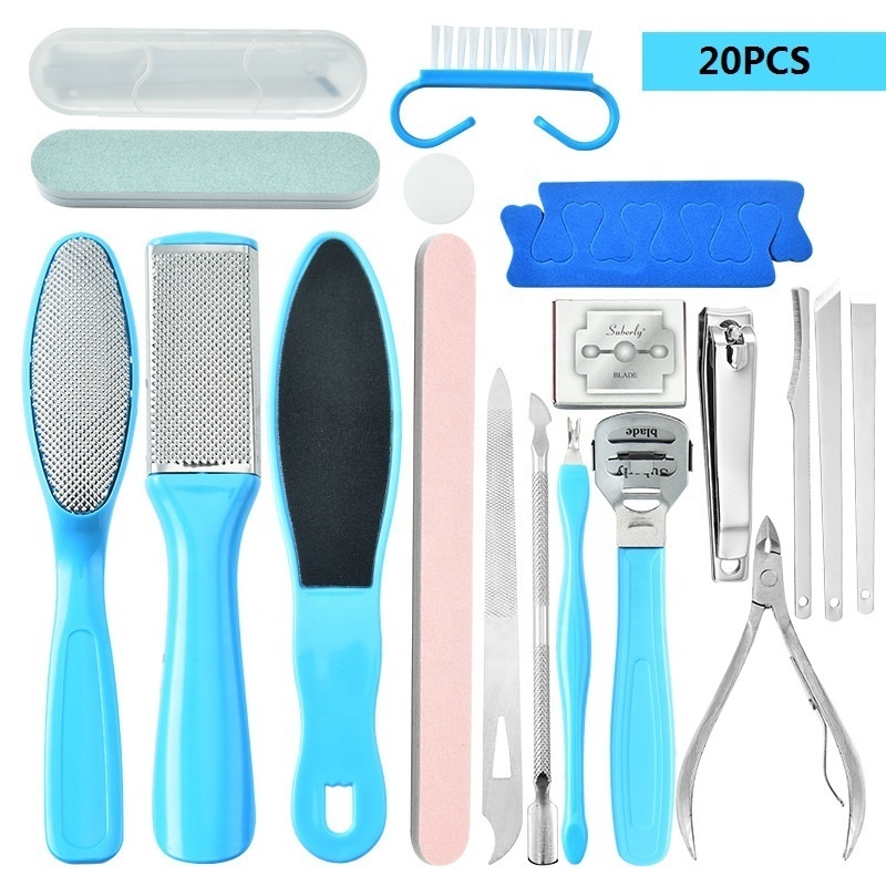 20PCS Peiducre Tool Kit/Beauty Foot Care Tools Kit/Manicure Set