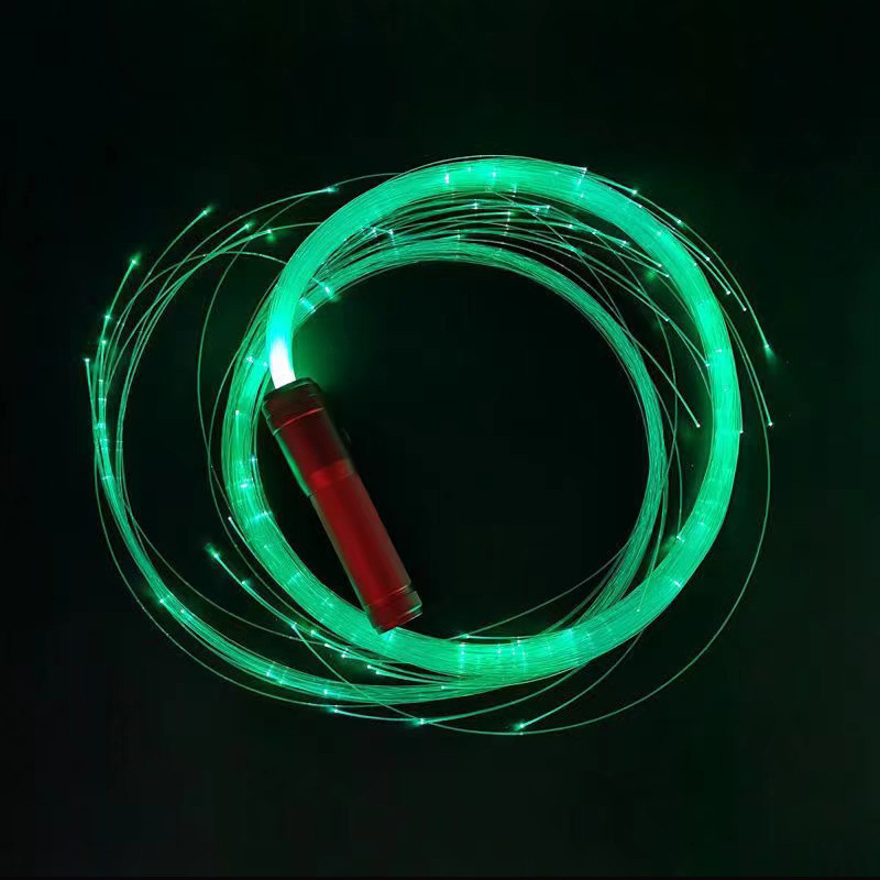 High Quality Battery Operated LED Fiber Optic End Glow Flicker Effect Suitable for Dance Whip Light Strips