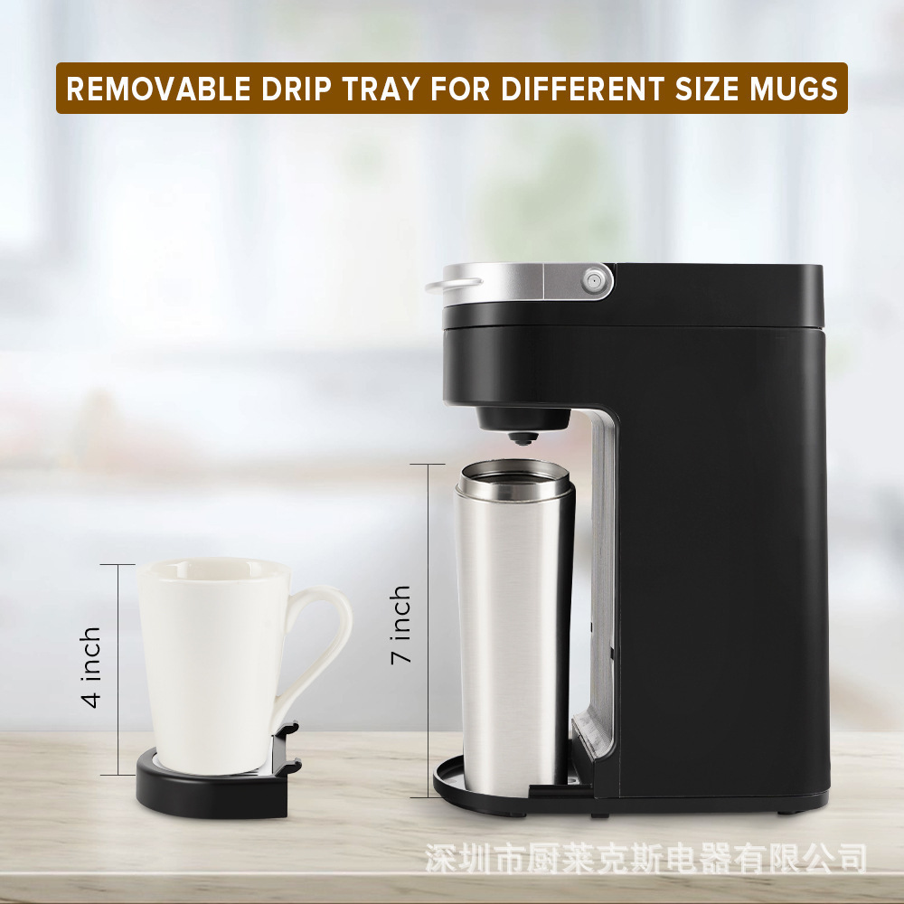 Portable Small Multi Home Hotel Travel Single Serve K Cup Capsule Coffee Making Machine