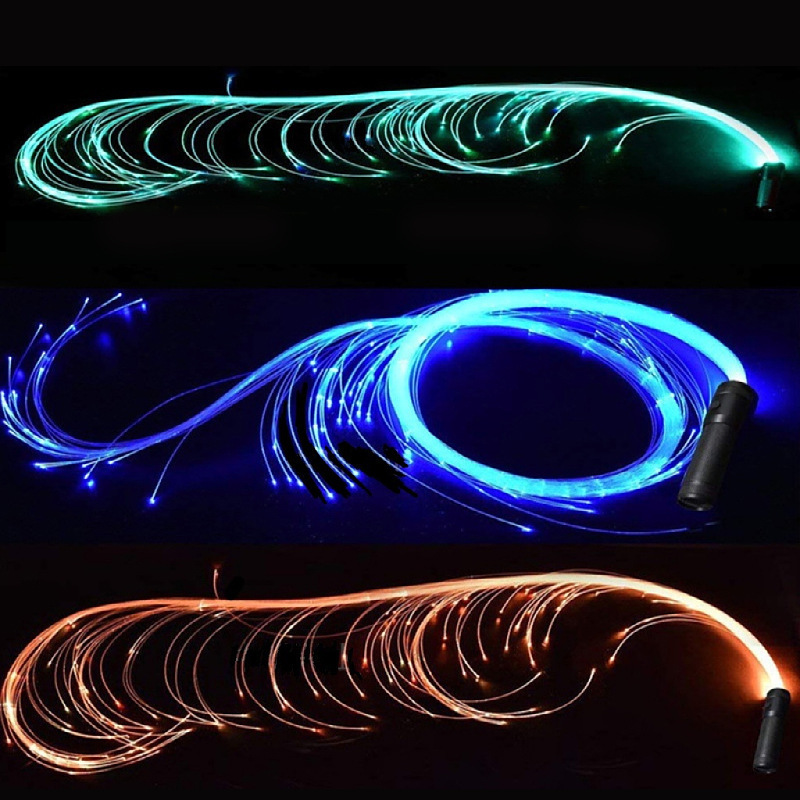 High Quality Battery Operated LED Fiber Optic End Glow Flicker Effect Suitable for Dance Whip Light Strips