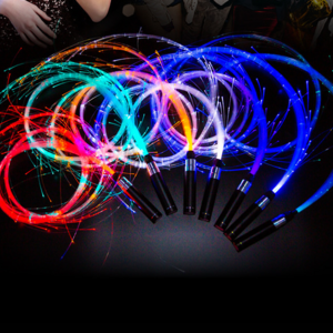 High Quality Battery Operated LED Fiber Optic End Glow Flicker Effect Suitable for Dance Whip Light Strips