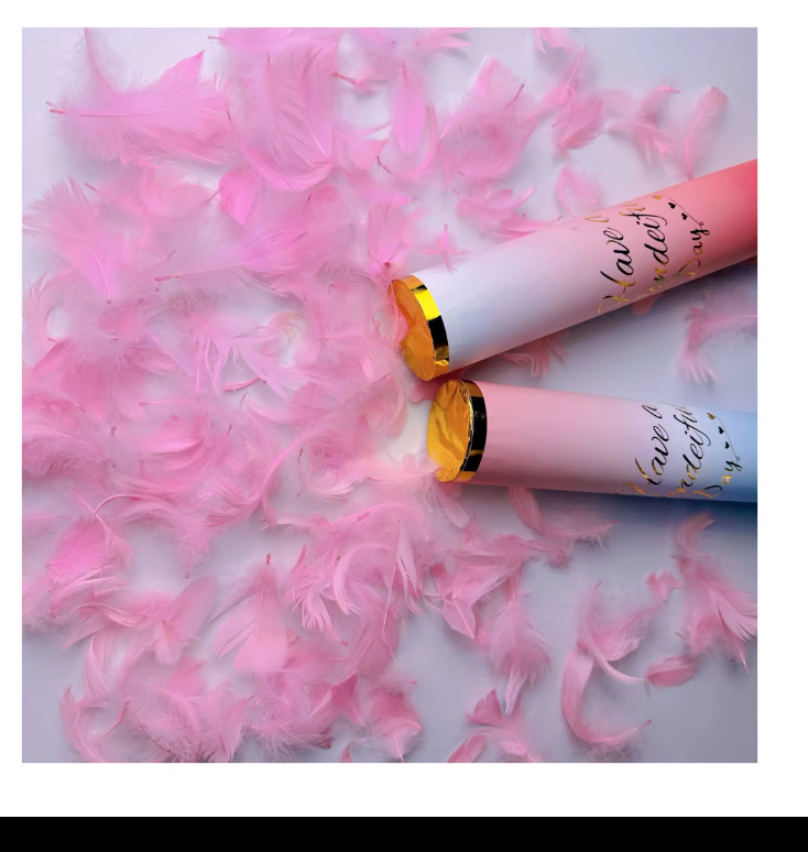 Wedding Confetti Poppers Cannons Premium Baby Gender Reveal Confetti Cannon Biodegradable Confetti Cannon