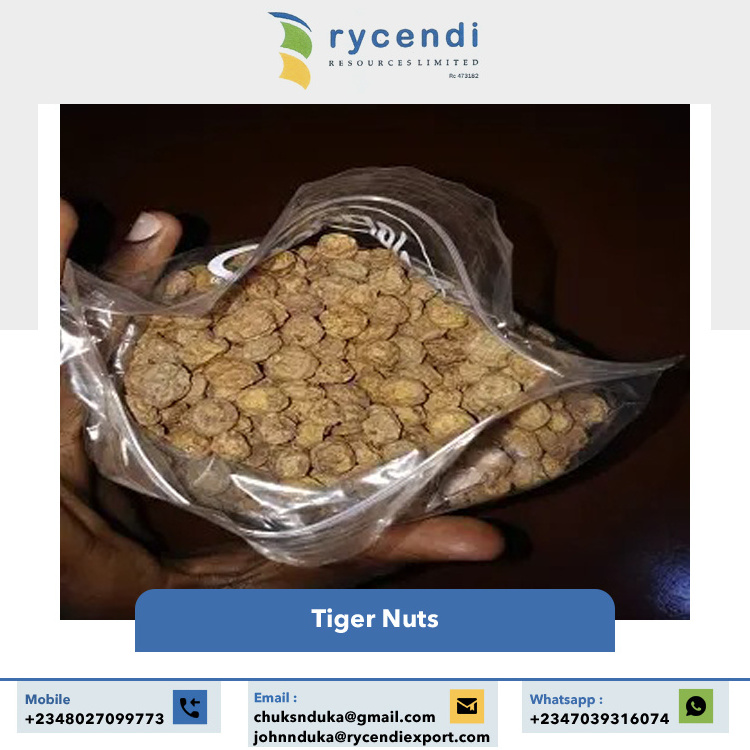 Hot Sale Premium Grade Good Quality Highly Nutritious Nuts & Kernels Product Organic Tiger Nuts from Nigeria