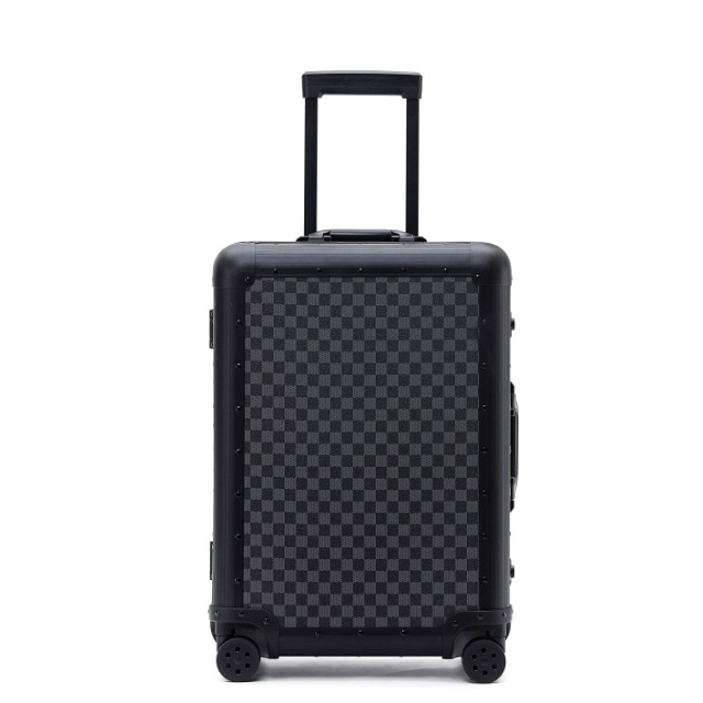 Carry-on suitcase The latest design of luxury aluminum alloy silent wheel car travel case business luggage set multi-functional