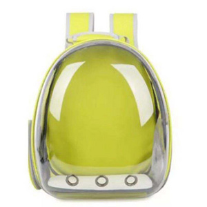 New Sustainable Breathable Clear Bubble Pet Bag Carrier Cat For Travel Small Dog Backpack