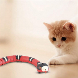 Smart Sensing Interactive Cat Toys Automatic Electronic Snake Cat Teasering Play Usb Rechargeable Kitten Pet Dog Cat Toys