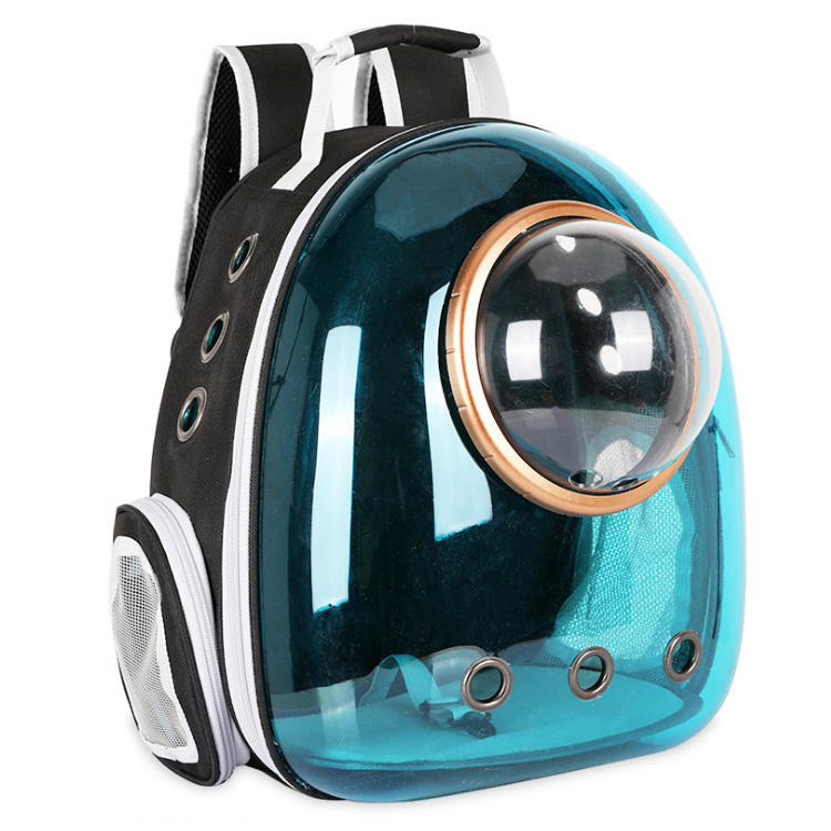 Portable Outdoor Large Capsule Breathe Freely Cat Carrier Pet Travel Backpack Bag