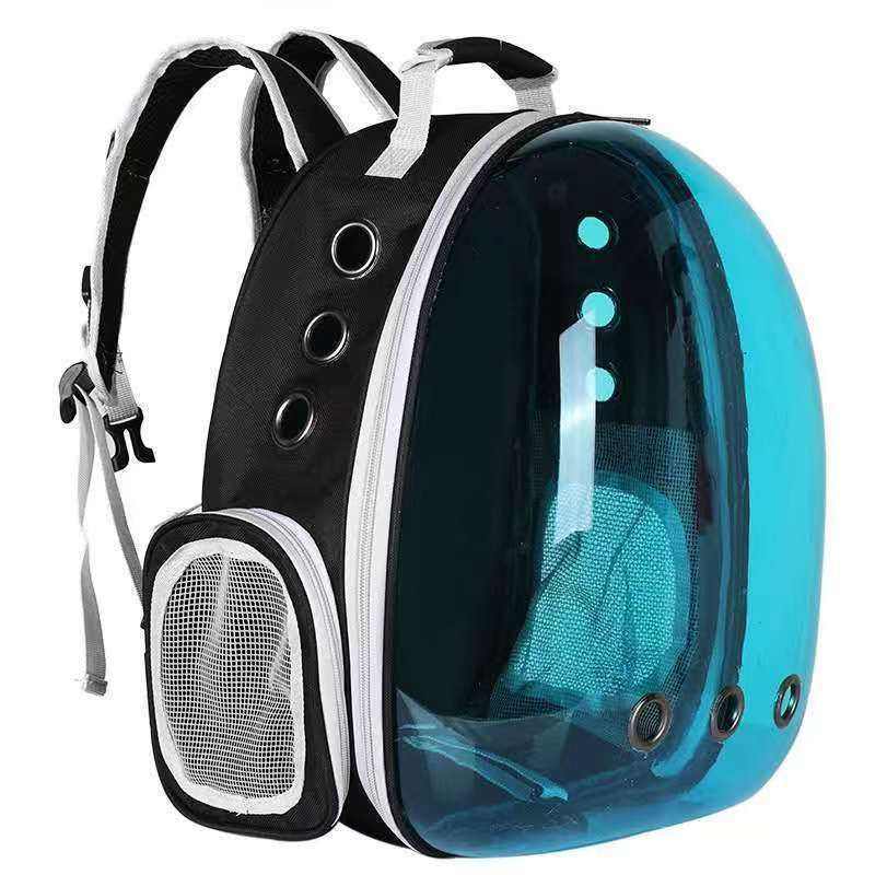 Durable Transparent Cat Bag To Go Out Portable Cat Suitcase Dog Backpack Space Capsule Pet Bag