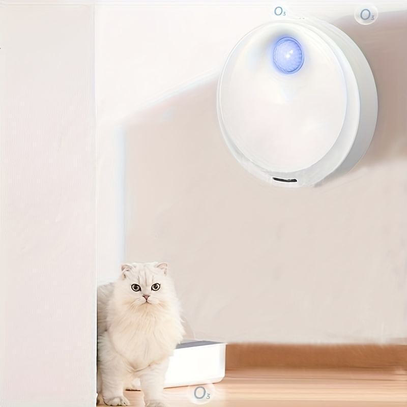 Customizable Eco-friendly Material Intelligent Induction Sterilization Silent Compact Size Cat Litter Deodorizer