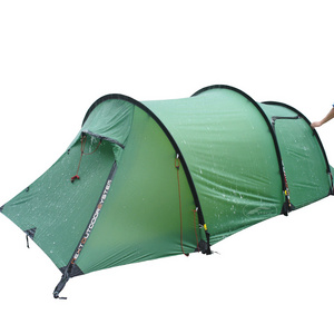 Custom Free-Standing PFC-Free Trendy Eco-Friendly Outdoor Single Silicone Coating Nylon Two Person Dome Seam Taped Silnylon Tent