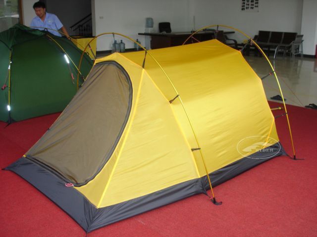 Custom Free-Standing PFC-Free Trendy Eco-Friendly Outdoor Single Silicone Coating Nylon Two Person Dome Seam Taped Silnylon Tent