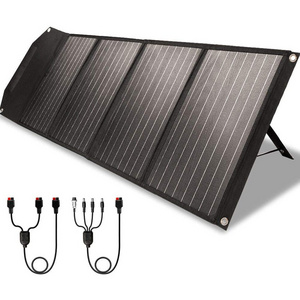 Wilderness Challenger Essential 100W Foldable Solar Panel USB+DC Solar Battery Portable Folding Solar Power Bank Charger