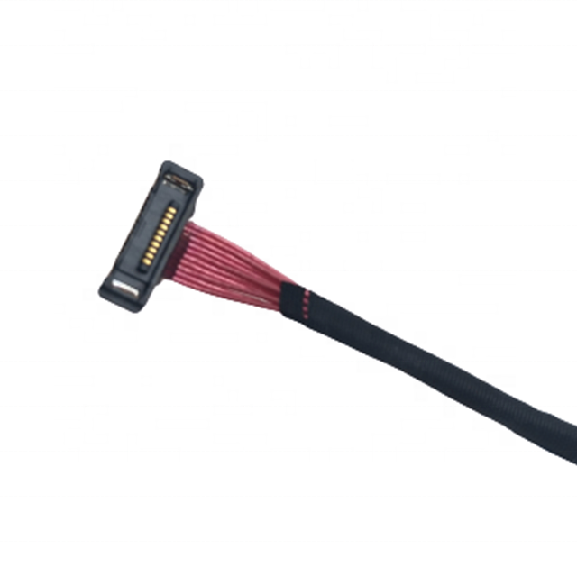 0.4mm pitch 10pin I-PEX 20373-010T to 10pin I-PEX 20373-010T EDP micro coax AWG36 lvds cable assembly