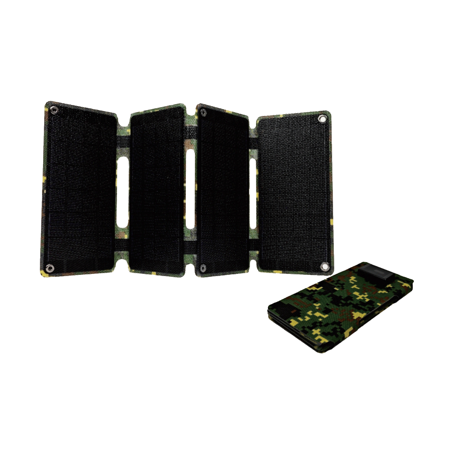 10w Foldable Solar Charger Waterproof Portable Solar Panel for Outdoor Lightweight