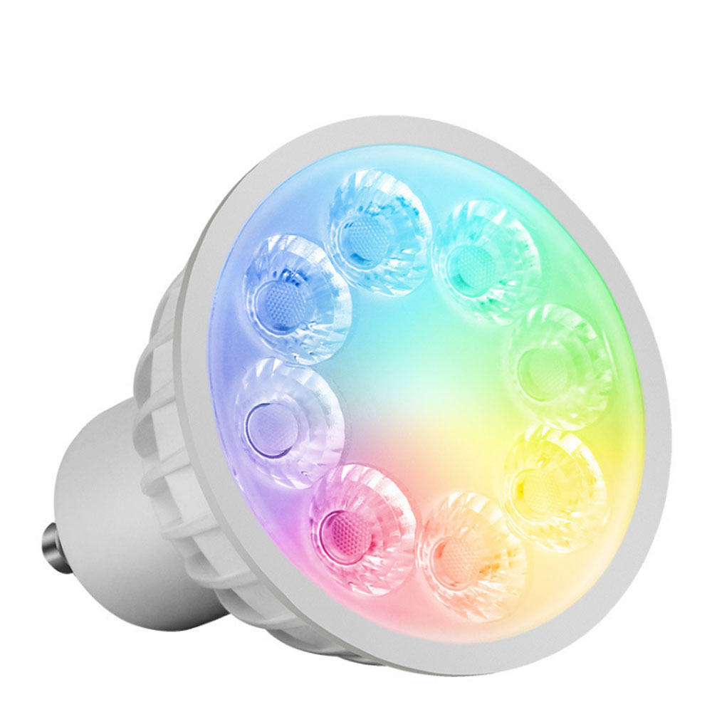 Milight FUT103 4W GU10 RGB+CCT LED Spotlight 2.4G Led Bulb light Wireless Remote LED lamp AC100-240V