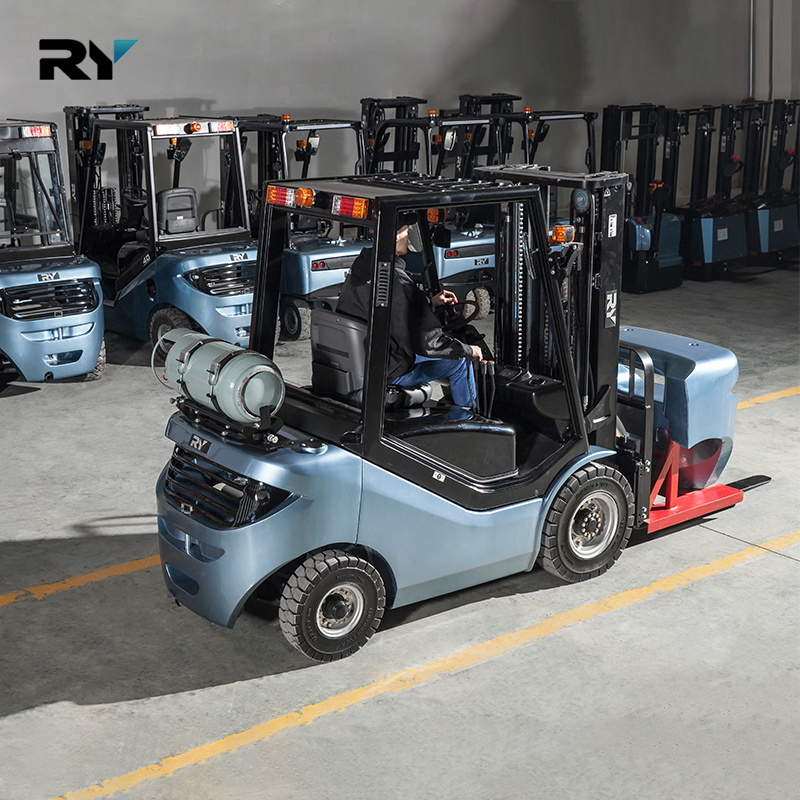 Royal With Original Japan Nissan Engine 3.5 Ton LPG Forklift Gasoline Forklift For Sales