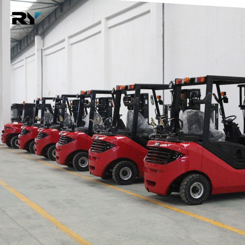 China Manufacture Economic Gasoline 2 Ton 3 Ton Forklifts, Factory Price Lpg Gasoline Dual Fuel 4 Ton 5 Ton Forklift Trucks