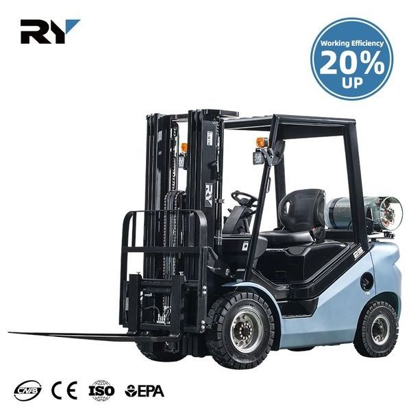 Royal With Original Japan Nissan Engine 3.5 Ton LPG Forklift Gasoline Forklift For Sales