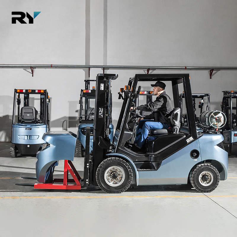 Royal With Original Japan Nissan Engine 3.5 Ton LPG Forklift Gasoline Forklift For Sales