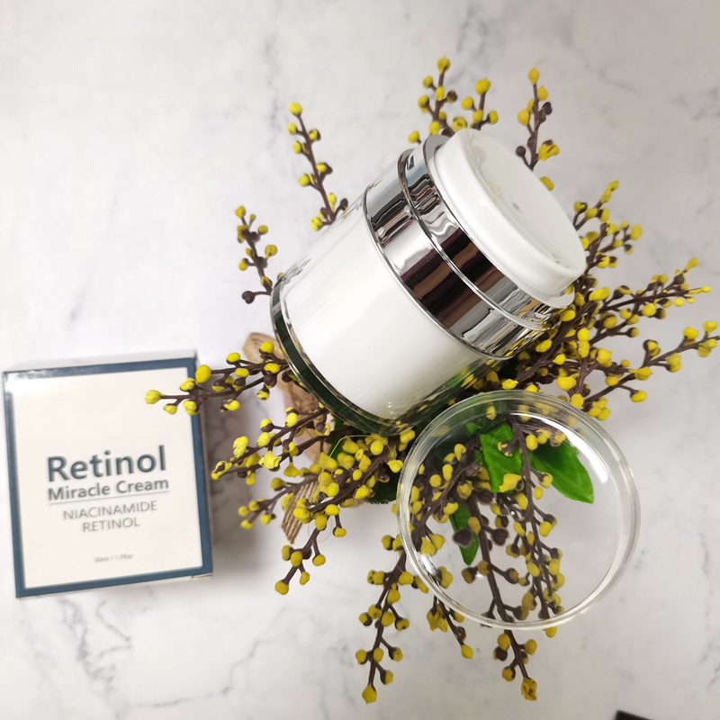 Private labet 50ML niacinamide retinol face cream Moisturizing Nourishing Miracle Retinol Cream