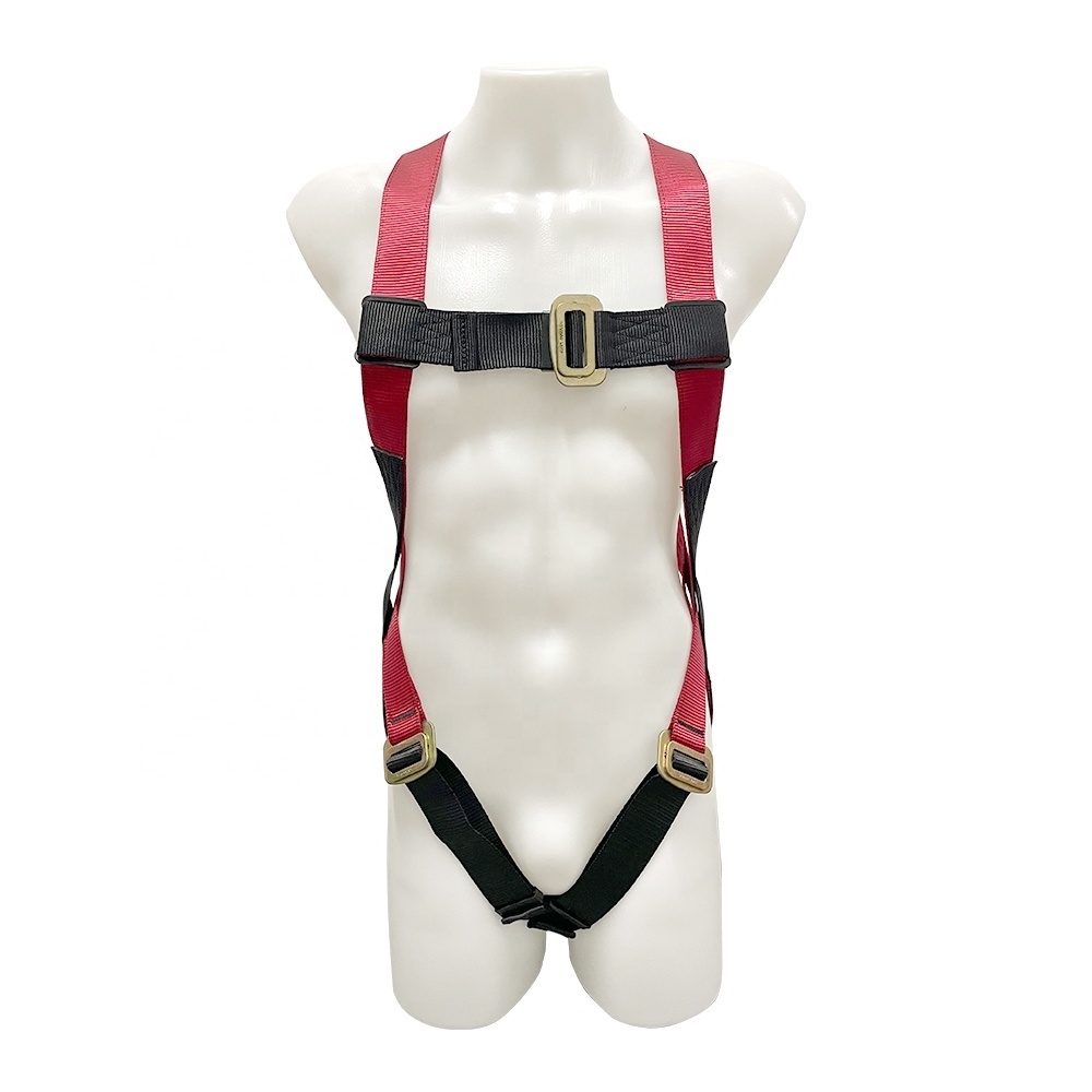 Wholesale Construction Industrial Caving Rock Climbing Aerial Work Safety Harness Adjustable Full Body Harness Safety Belt Hook