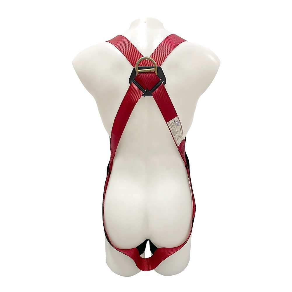 Wholesale Construction Industrial Caving Rock Climbing Aerial Work Safety Harness Adjustable Full Body Harness Safety Belt Hook