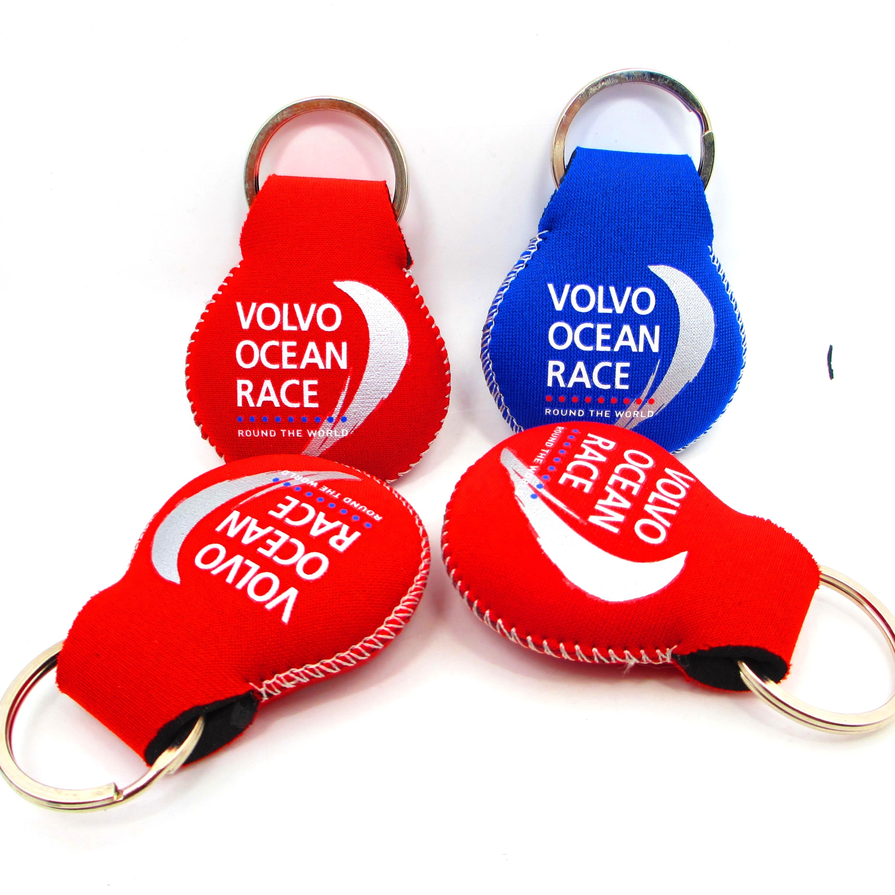 Fashion Custom Logo Neoprene Floating Key Chain Holder Cheap Key Ring Holder/ No Minimum Floating Keychain