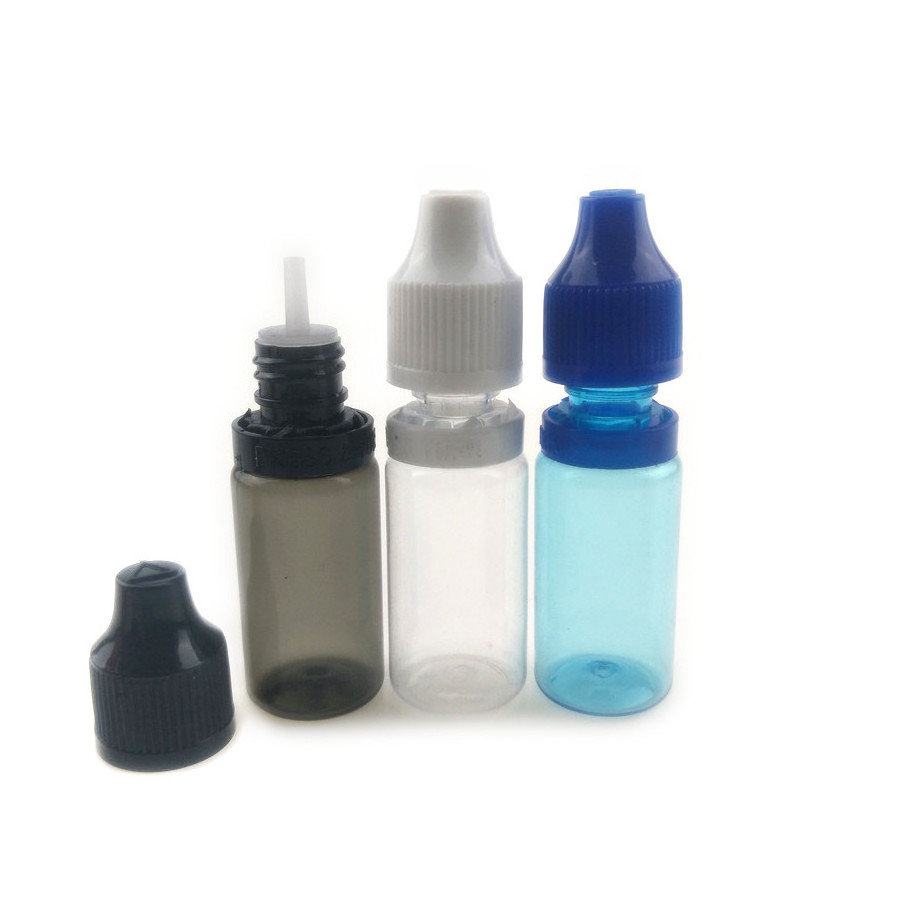 Factory Sell 10ml Translucence Plastic Dropper Bottle Mini Glue Liquid Medicine Eye Drop Bottle