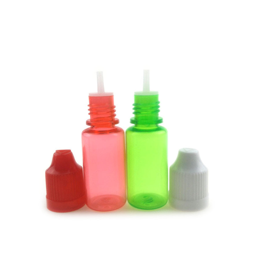 Factory Sell 10ml Translucence Plastic Dropper Bottle Mini Glue Liquid Medicine Eye Drop Bottle