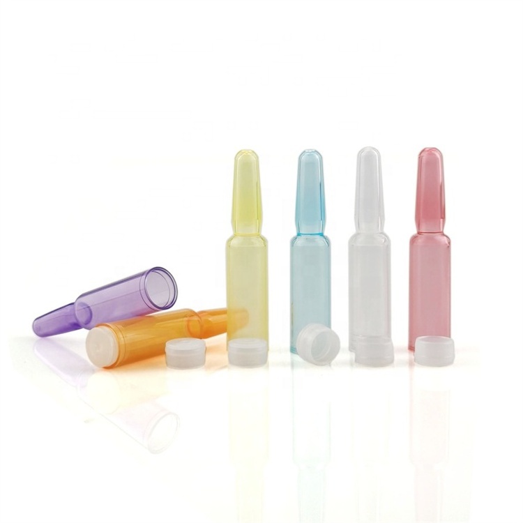 Wholesale 1.5ml 2ml 3ml Ampoule Cosmetic Plastic Bottles Empty Ampules Bottle Clear Plastic Bottle For Skin Care Container