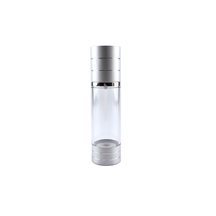 Hot Sale 15ml 20ml 30ml 50ml Plastic Vacuum Airless Pump Bottle Cosmetics Packaging Airless Serum Eye Cream Bottle Pump Bottle