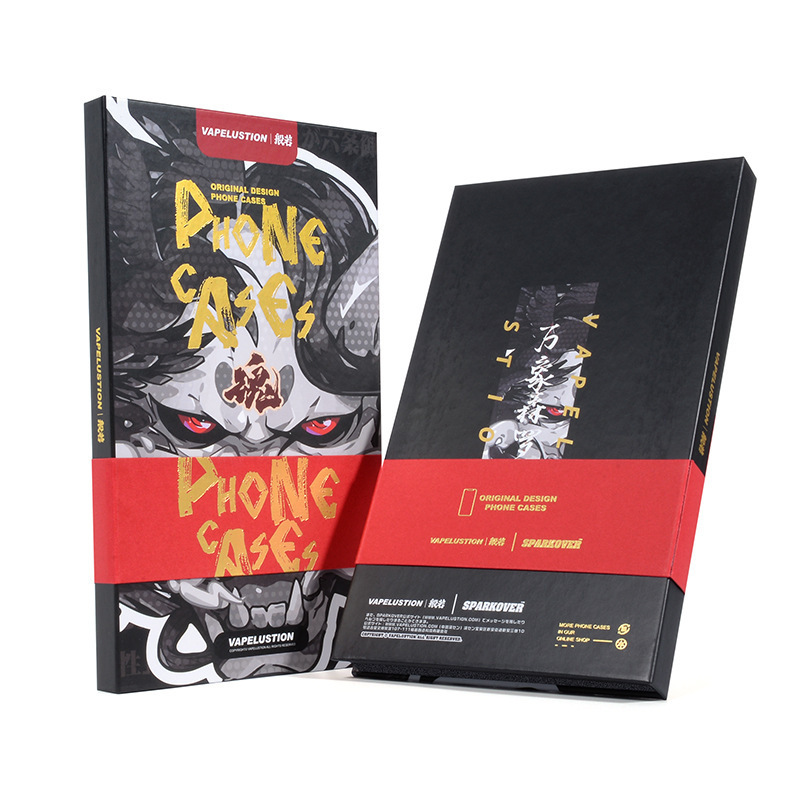 New Phone Case Packaging Flip Book Box Suitable for iPhone 14 Apple Case Packaging Box Customization